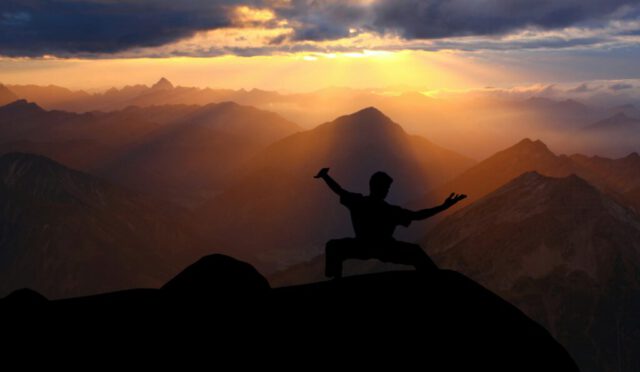 action-kung-fu-sundown-silhouette-mountain-karate-1445645-pxhere.com
